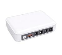 Weytoll Mini UPS 6000mAh Alimentation de Secours pour Routeur avec 5 Ports USB DC 5V 9V 12V pour Pontage de Caméra sécurité Modem en Cas Panne Courant (Prise UE 100-240V)