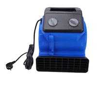 Weytoll Ventilateur Industriel 300 W 3 Vitesses 3 Angles Réglables Fort Débit D'air pour le Séchage des Meubles sur Moquette avec Câble de 5 M et Protection GFCI (EU-Stecker)