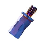 Wezalget Boulon des rétroviseurs de moto, vis de rétroviseur à vélo | Boulon M8 M8 M8 M8 M8 Boulon - Adaptateur à vis de réflecteur, remplacement du support augmentant pour la plupart des scooters de