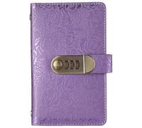 Wezalget Cahier Du Défi D'Épargne 100 Enveloppes - Carnet de Rangement Argent Liquide avec Serrure | Classeur de Gestion d'Argent | pour Freelances, Diplômés, Étudiants, Débutants, Familles, Couples,