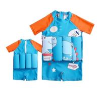 Wezalget Combinaison Flottante pour Bébé | Maillot De Bain pour Garçons Et Filles avec Brassard Flotteur | Vêtement de Natation Séchage Rapide Accessoire Piscine Plage Été
