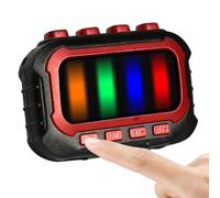 Wezalget Console De Jeu Rythmique pour , Jouets D'Entraînement À La Concentration, Jeu À Pousser Rythmique Portable, pour Amateurs De Musique Joueurs Occasionnels Collectionneurs Voyages Fêtes Temps