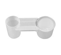 Wezalget Distributeur d'eau pour Cage d'oiseaux - Abreuvoir Anti-éclaboussures pour Oiseaux,Distributeur Transparent Anti-Éclaboussures à Double Bec pour Pigeons Mésanges Perruches Poules Maison et