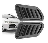 Wezalget Écopes De Capot Pour Auto,2 Garnitures Extérieures Auto | Grilles Aération Capot - Pour Aventure Plein Air Voyage Longue Distance SUV Camion Berline Camping-Car