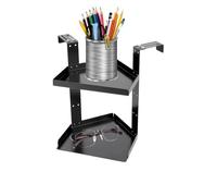 Wezalget Étagères pour Espace De Bureau - Support en Métal Ajustable pour Charges,Étagère Organisatrice pour Espace De Travail,pour La Maison L'Intérieur Le Mur Le Bureau La Cuisine Le Salon Les