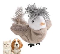 Wezalget Jouet Interactif pour Chat Oiseau Gazouillant - Jouet d'exercice Interactif pour Chat D'Intérieur - Accessoire D'Activité Volant Et Bougeant pour Jeu,pour Jeu De Chaton Anniversaire Noël