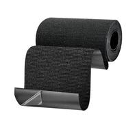 Wezalget Patchs adhésifs pour tissus, ruban de réparation pour tissus, adhésif noir imperméable pour canapés, tentes, meubles, sièges auto et transats