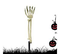 Wezalget Piquet De Jardin Squelette,Décorations d'Extérieur pour Halloween | Fantôme Bras Cimetière Décor Extérieur Résistant à l'eau pour Jardin Pelouse Arrière Cour