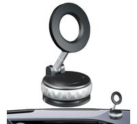 Wezalget Support Magnétique à Ventouse pour Téléphone - Support Magnétique À Ventouse Orientable 360° - Mobile Réglable à 360°, Accessoire Voiture Maison Bureau Camion