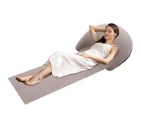 Wezalget Tapis De Plage Portable,Matelas de Plage avec Coussin Gonflable Intégré - Accessoire de Voyage Portable en Peluche pour Bain de Soleil Pique-Nique Loisirs Randonnée Camping Détente Parc