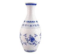 Wezalget Vase Puzzle | Vase à Fleurs créatif conçu à partir de Puzzles Vase décoratif en Forme de Puzzle Vase Puzzle à Fleurs Artistique, Fabriqué par 160 Puzzles incurvés