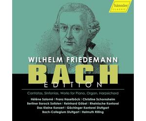 Wf Bach Édition/Cantates/Sinfonias/Oeuvres pour Piano Orgue et Clavecin