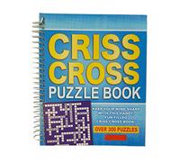 WF Graham - Livre de mots croisés Criss Cross - Casse-tête à spirale avec plus de 300 puzzles (4165)