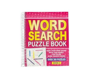 WF Graham Wordsearch - Livre de casse-tête à spirale avec plus de 300 puzzles - Taille du pare-chocs - Activité pour adulte - Exercice d'esprit - Jeux de mots