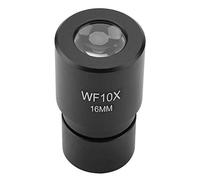 WF Lot de 10 oculaires pour microscope biologique, adaptateur pour objectif de microscope 16 mm, échelle de réticule 0,1 mm, diamètre de l'interface 23,2 mm