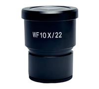 Wf10x/20 Over 22 Plus Wf20x/10/12 Oculaire de microscope stéréo avec interface de 30 mm, lentille en verre optique à grand champ Fmc, revêtement anti-reflet Fmc, boîtier en métal pour tests