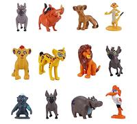 WFBJKUXF Le Roi Lion - Figurines de la Garde Lion, Tales of Mufasa & Simba Perfect Toys, lot de 12 mini figurines de 2,5 à 5,8 cm