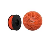 WFBOUPXQ Filament PLA-HR 1kg, 1.75mm, matériau PLA, Peut Imprimer du Basket-Ball for Ender 3, Toutes Les imprimantes 3D FDM(White)