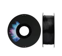 WFBOUPXQ Matériau d'impression 3D TPU Caoutchouc Souple Transparent Filament d'impression 3D Flexible de 1,75 mm Pl d'ingénierie à Haute élasticité...(CR-TPU Black)