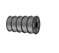 WFBOUPXQ PLA + Filament 5KG 1.75mm Impression 3D PLA Plus ABS Blanc Noir Rouge Bleu Vert Orange Filament for imprimante FDM Stylo 3D(PLA Gray 5KG)