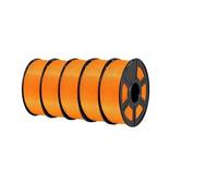 WFBOUPXQ PLA + Filament 5KG 1.75mm Impression 3D PLA Plus ABS Blanc Noir Rouge Bleu Vert Orange Filament for imprimante FDM Stylo 3D(PLA Plus Orange 5KG)