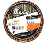 [WFC1/250] Bradas Tuyau d'arrosage CARAT 1/2" noir/orange 50 m