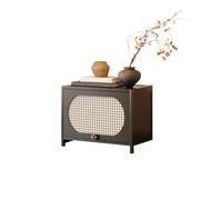 WFchenj222-6 Buffet Petit Meuble d'angle Buffet bibliothèque de Bureau Rangement Salon vitrine avec tiroirs (43 cm)