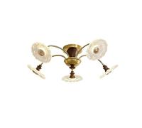WFchenj222-6 Plafonnier de style médiéval français rétro en bois for chambre à coucher, salon, balcon Lumière de couloir