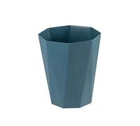 WFchenj222-6 Poubelle ménagère Simple, salon, salle de bain, cuisine, chambre à coucher, bureau, panier sans papier Poubelle de cuisine(Blue,10l)
