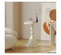 WFchenj222-6 Table d'appoint Mobile Table d'appoint de canapé Petite Table de Salon de ménage Table Basse Ronde Table de Chevet Petite Table Table Basse