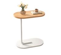 WFchenj222-6 Table d'appoint Mobile Table d'appoint for canapé, étagère de Chevet, Petite Table de Salon, Table à thé Domestique, Balcon Simple, Petite Table Basse Mobile Table Basse(Natural)
