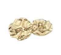 WFCQNBJBF Boutons métalliques, Boutons à Coudre, 10 Boutons en métal doré 11-22.5MM, Boutons décoratifs à Tige Facile à Coudre for Accessoires de Mode, Bricolage, réparation de vêtements(Gold,22.5mm)