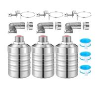 WFF 1/2 To 3/4 Inch Water Float Valve Auto Shut Off Tank Float Automatic Level Control