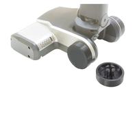 WFGJSK Lot de 2 Roues de Rechange for aspirateur Balai sans Fil - Compatible avec Ryobi (PCL720K / PBLSV716K)