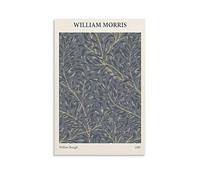 Wfhbcnhg William Morris - Impression sur toile de saule - Décoration murale moderne pour chambre à coucher, salon - 50 x 75 cm - Style sans cadre