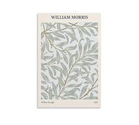 Wfhbcnhg William Morris - Impression sur toile de saule - Décoration murale moderne pour chambre à coucher, salon - 50 x 75 cm - Style sans cadre