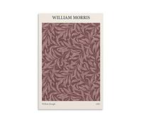 Wfhbcnhg William Morris - Impression sur toile de saule - Décoration murale moderne pour chambre à coucher, salon - 50 x 75 cm - Style sans cadre