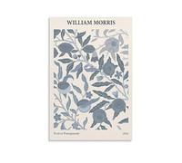 Wfhbcnhg William Morris - Impression sur toile motif fruits ou grenade () - Décoration murale moderne pour chambre à coucher, salon, 50 x 75 cm, style sans cadre