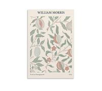 Wfhbcnhg William Morris - Impression sur toile - Motif fruits ou grenade - Décoration murale moderne pour chambre à coucher, salon - 60 x 90 cm - Style sans cadre
