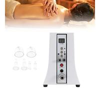 WFIETN - 32 ventouses en verre, machine thérapeutique pour agrandissement du sein, appareil de massage avec 32 tasses, pour salons de beauté, magasins de massage, 1 à 60 min