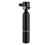 WFIETN Corps de la bouteille de plongée, mini bouteille de plongée, 0,5 l/0,13 gall/16,9 oz, pression maximale 3000 psi, bouteille de plongée pour la plongée de vacances, sauvetage en rivière et en