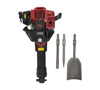 WFIETN Pelle à essence 52 cc avec moteur 2 temps, machine portable pour creuser des arbres, grappes d'arbre de jardin à main avec pelle large, pioche pointue et pioche plate