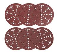 Wfix Craft IK88 Disques abrasifs 150 mm avec perforation 48 trous pour ponceuse excentrique | Grain P40 P60 P80 P120 P180 P240 Lot de 10 feuilles de papier abrasif professionnel pour ponçage du bois