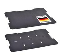 Wfix Lot de 2 tapis antidérapants pour boîte à outils L-BOXX Contractor Tool Box & boîte à outils de taille moyenne - Ajustement parfait - Noir - Mousse caoutchoutée de qualité supérieure - Léger et