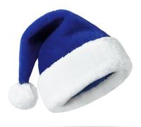 WFKKMEQ Bonnet de Noël, Santa hat, Bonnet père Noël adulte, Décoration pour Halloween Party, Classique Confort Extra ChapeauÉpais Accessoire de déguisement pour Nouvel An Fournitures de fête