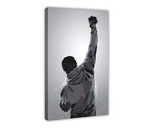 WFKLMSL Poster sur toile Rocky Balboa Boxing 2 - Décoration pour chambre à coucher, bureau, chambre, cadeau - 60 x 90 cm