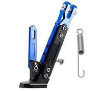 WFLCFR Béquille Latérale de Moto pour Benelli TNT135 TNT125, Antidérapant Réglable Latéral Alliage Stationnement Accessoires de Moto,Blue