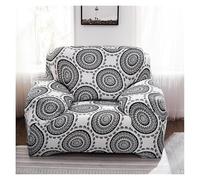 WFLGAN LESANGBAIHUODIAN Housse de canapé élastique for Salon, Motif Ethnique 3D, Motif Mandala, bohème, Universelle(Color8,1 Seater (90-140cm))