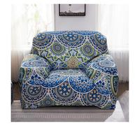 WFLGAN LESANGBAIHUODIAN Housse de canapé élastique for Salon, Motif Ethnique 3D, Motif Mandala, bohème, Universelle(Color9,2 Seater (145-185cm))