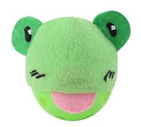 WFNIHONHON Chat Jouant Jouet Chaton Animal de Compagnie Howllow Bell Forme Animale Chat Balle Teaser (Vert)